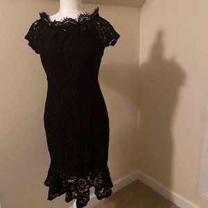 New with Tags Chiciris Black Lace Dress size Medium